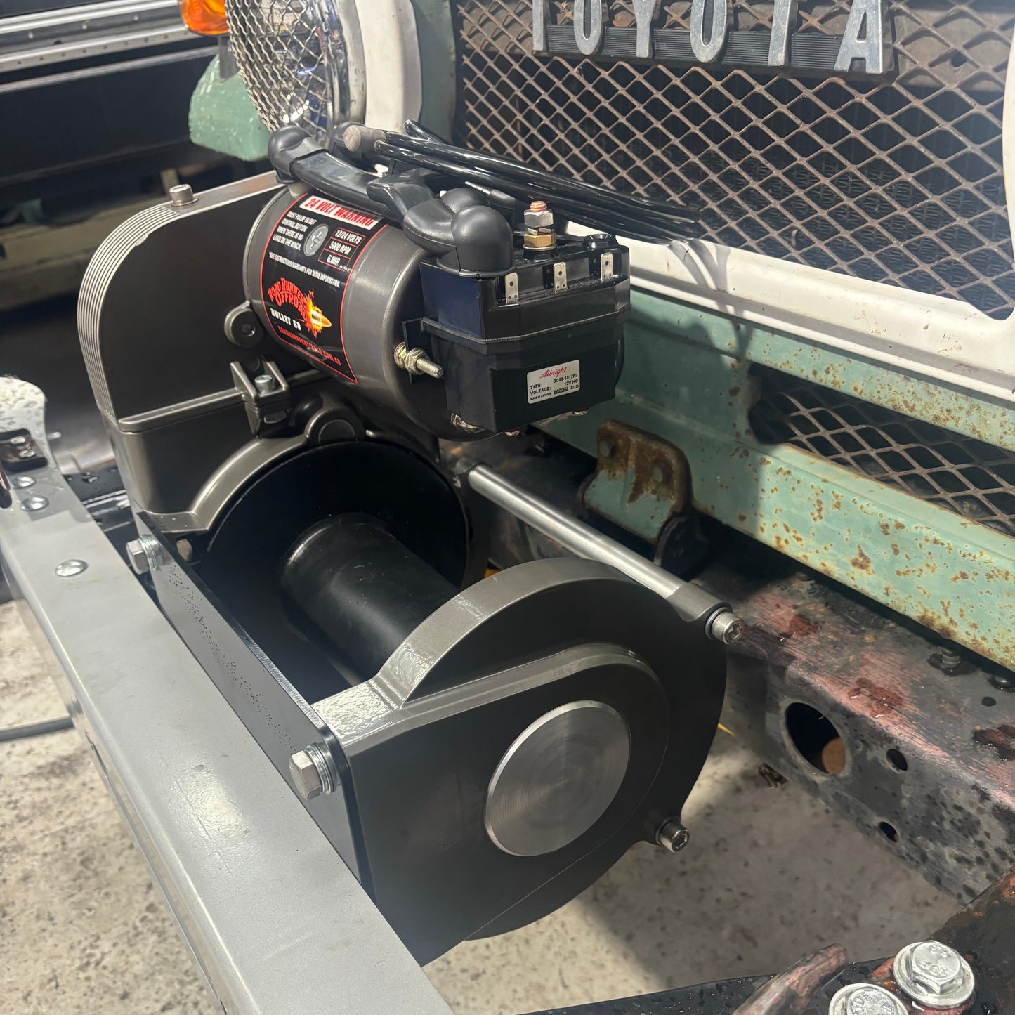Warn 8274 Bearing End Plate Conversion